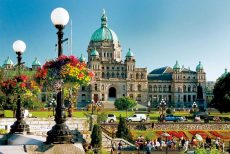 Standing Proud, Parliament Building, Victoria, Vancouver Island, BC