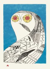 Eclectic Owl (Lithograph, 43x31.8cm)